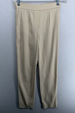 BABATON ATELIER Pants 6 Conan Trouser Tapered Ankle Pull On Crepe Beige